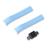 20MM FLEXI-CURVED END FKM RUBBER STRAP (CX03)