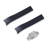 20MM FLEXI-CURVED END FKM RUBBER STRAP (CX03)