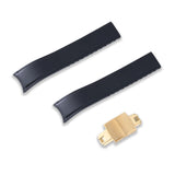 20MM FLEXI-CURVED END FKM RUBBER STRAP (CX03)