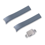 20MM FLEXI-CURVED END FKM RUBBER STRAP (CX03)