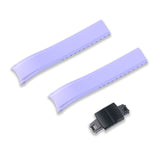 20MM FLEXI-CURVED END FKM RUBBER STRAP (CX03)