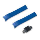 20MM FLEXI-CURVED END FKM RUBBER STRAP (CX03)