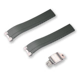 FKM RUBBER STRAP WITH END LINKS FOR SEIKO SPEEDTIMER (MX03-911)