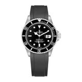 Curved End Rubber Strap for ROLEX SUBMARINER Ref.16610, 16800 & 168000 (RX01)