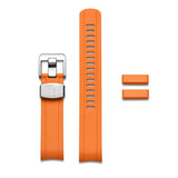 CURVED END RUBBER STRAP FOR SEIKO Mini Turtle SERIES (CB13)