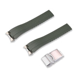 FKM RUBBER STRAP WITH END LINKS FOR SEIKO 5 SPORTS / GMT (MX01-SSK)